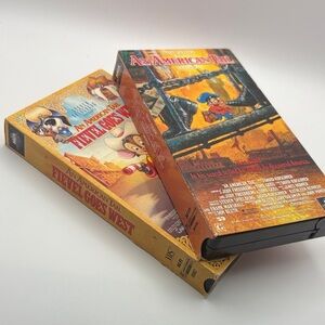 - An American Tail VHS Lot – Fievel Goes West & Original Classic